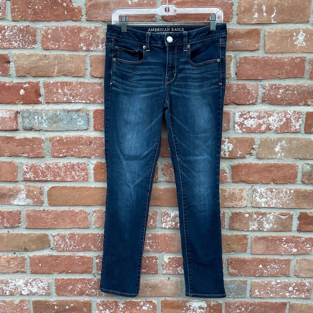 AEO American Eagle Skinny Jeans Size 8 Short